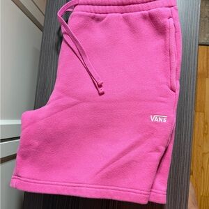 Vans Hot Pink Fleece Shorts